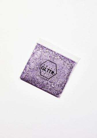 Purple Biodegradable Glitter Gel