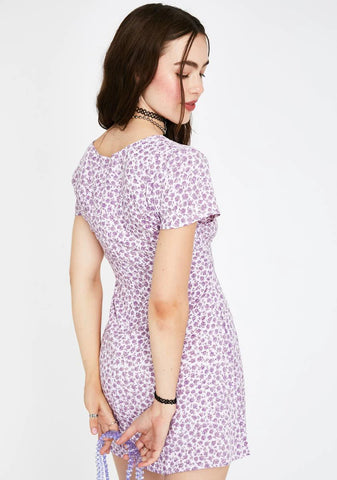 Lilac Elara Mini Dress