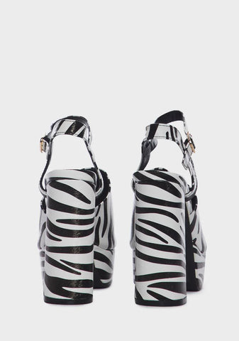 So Far Gone Platform Heels