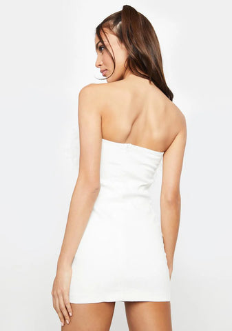 Angel Wild Babe Strapless Mini Dress