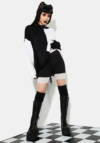 Twisted Rumor Romance Biker Shorts