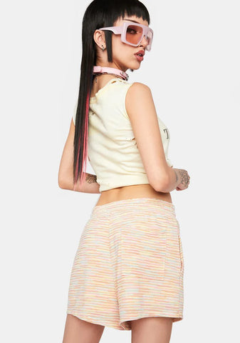 Cozy Up Striped Shorts