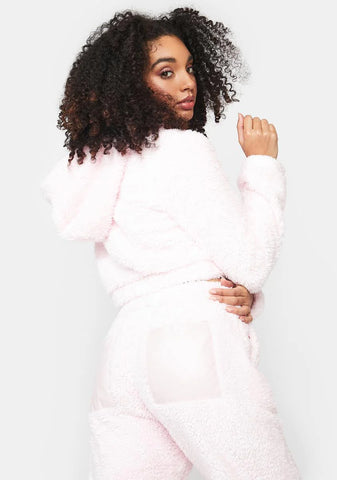 Baby Head For The Door Sherpa Lounge Set