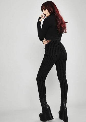 Fallen Idol Striped Jeans