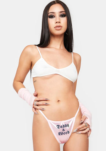 Daddy & Weed G String Panty