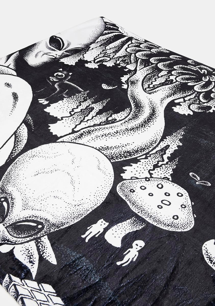 Dark Twisted Fantasy Fleece Blanket