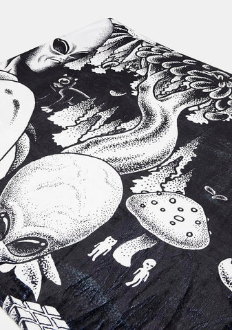 Dark Twisted Fantasy Fleece Blanket