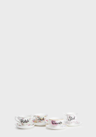 Modern Party Teacup Set