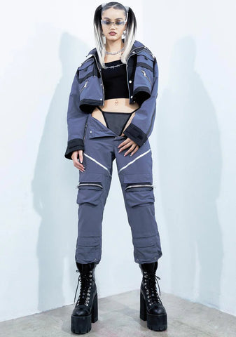 Lead The Pack Nylon Cargo Pants