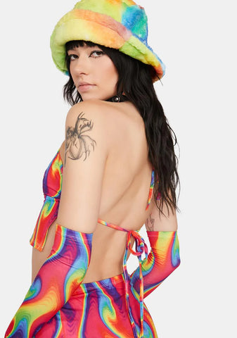 Wild Heat Halter Top