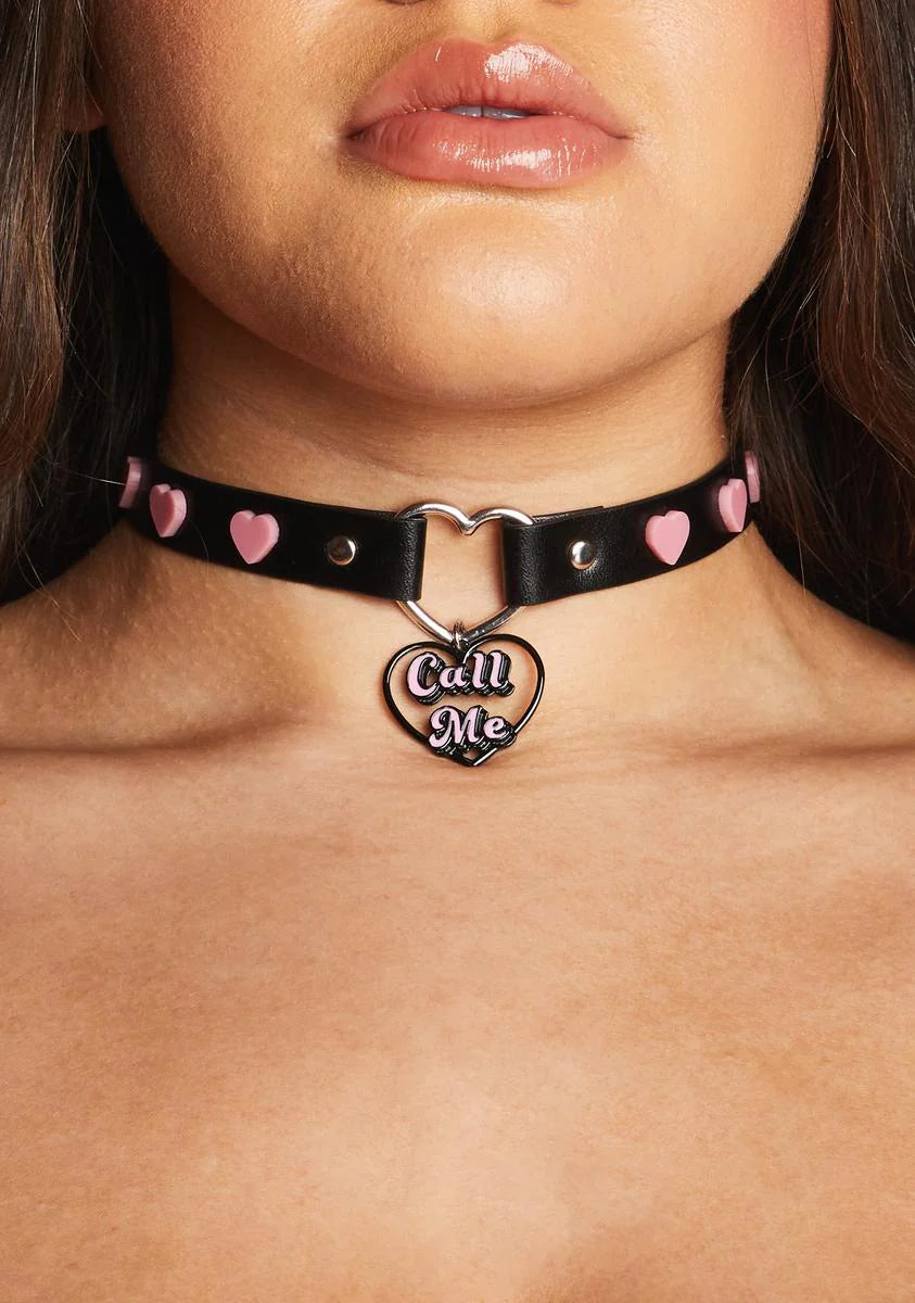 Never Been Ghosted Heart Choker