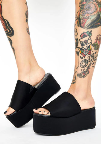 So Called Life Platform Sandals