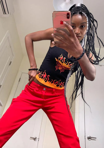 Burning Rubber Graphic Tank