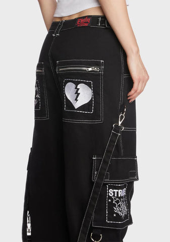 Alone Is Where The Heart Is Cargo Pants