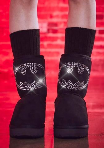 The Dark Knight Slipper Boots