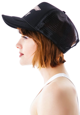 BOY Eagle Emblem Classic Trucker Cap