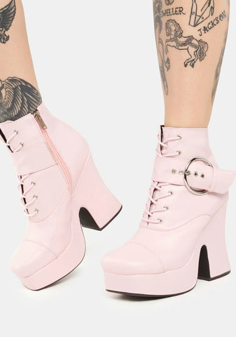 Pandemic Chunky Platform Ankle Boots