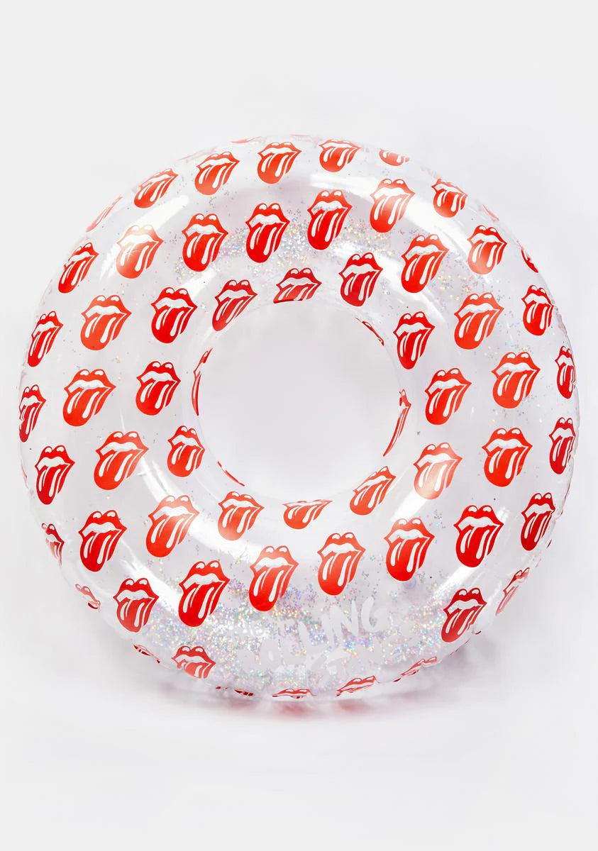 X Rolling Stones Glitter Pool Ring