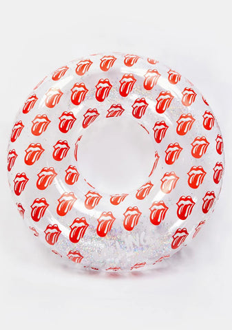 X Rolling Stones Glitter Pool Ring