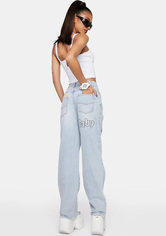 Maybe High Waist Jeans