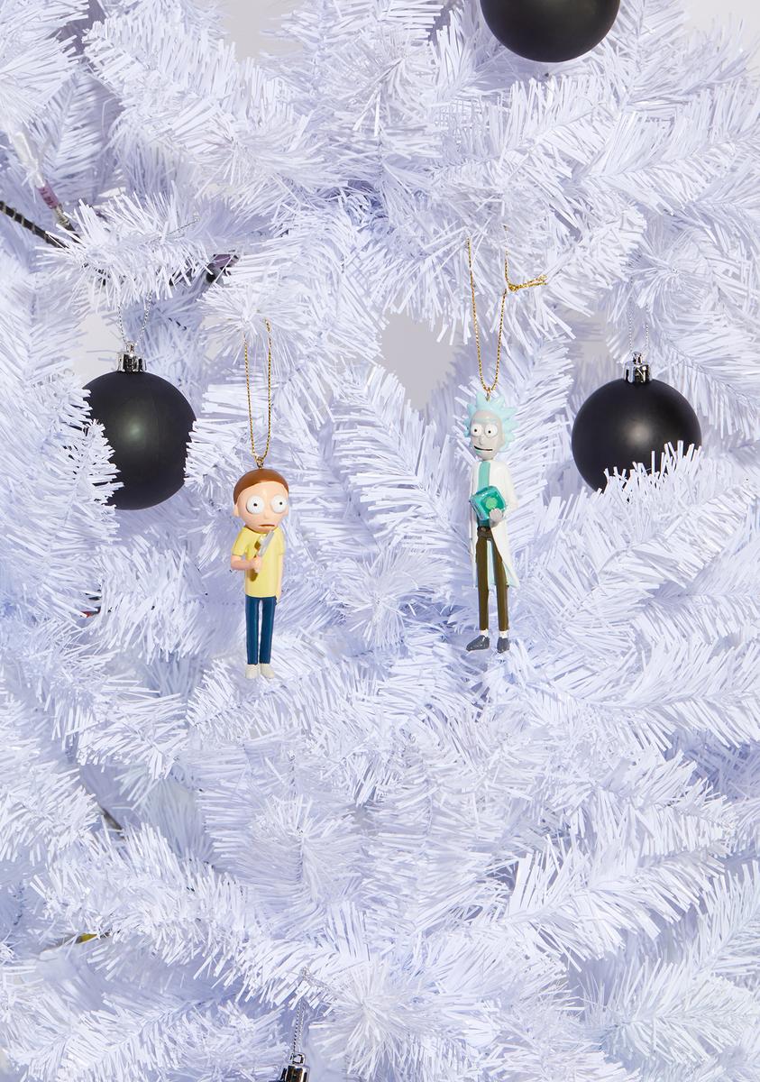 Rick And Morty Ornament Set