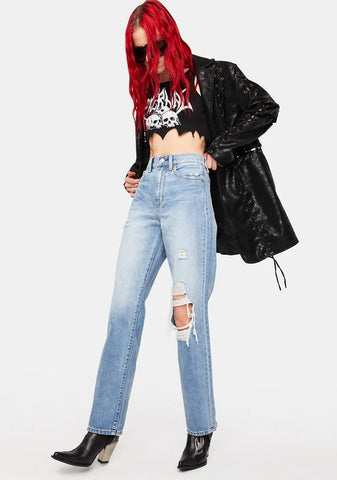 Tease Sundaze High Rise Dad Jeans