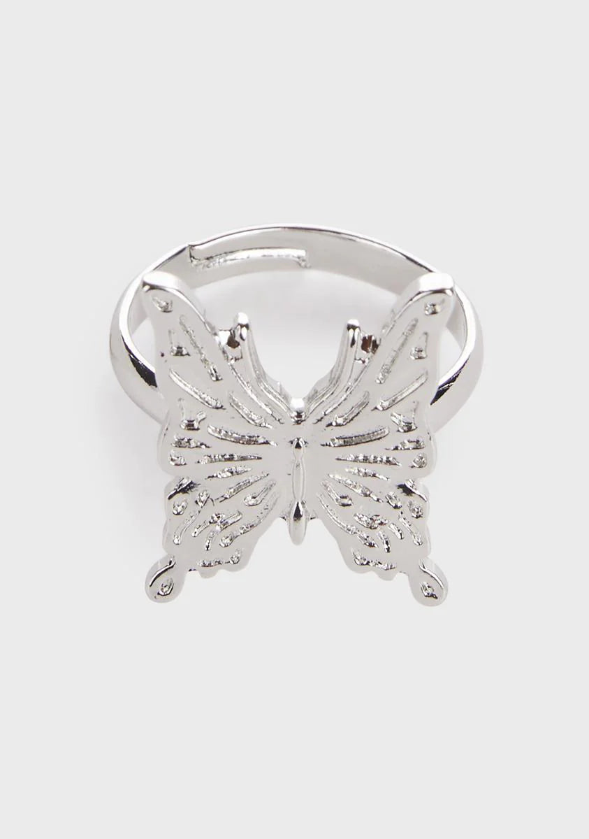 Attractive Nature Butterfly Ring