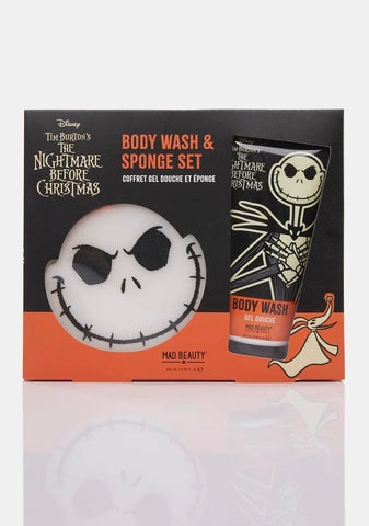 Nightmare Before Christmas Body Wash And Sponge Set