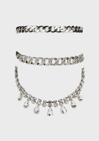 Vicious Vibes Layered Choker