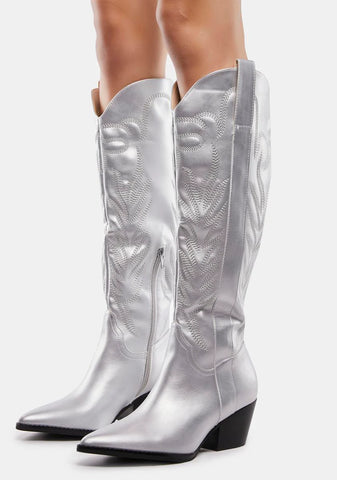 Need Some Space Knee-High Boots