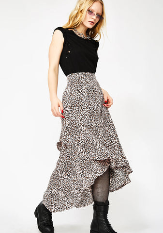 Sweet Untamed Tendencies Maxi Skirt