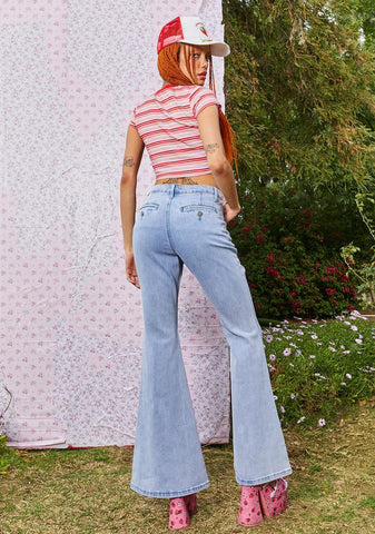 This Is My Jam Flare Jeans