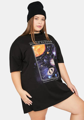 Truly The Longest Night Planets Graphic Tee