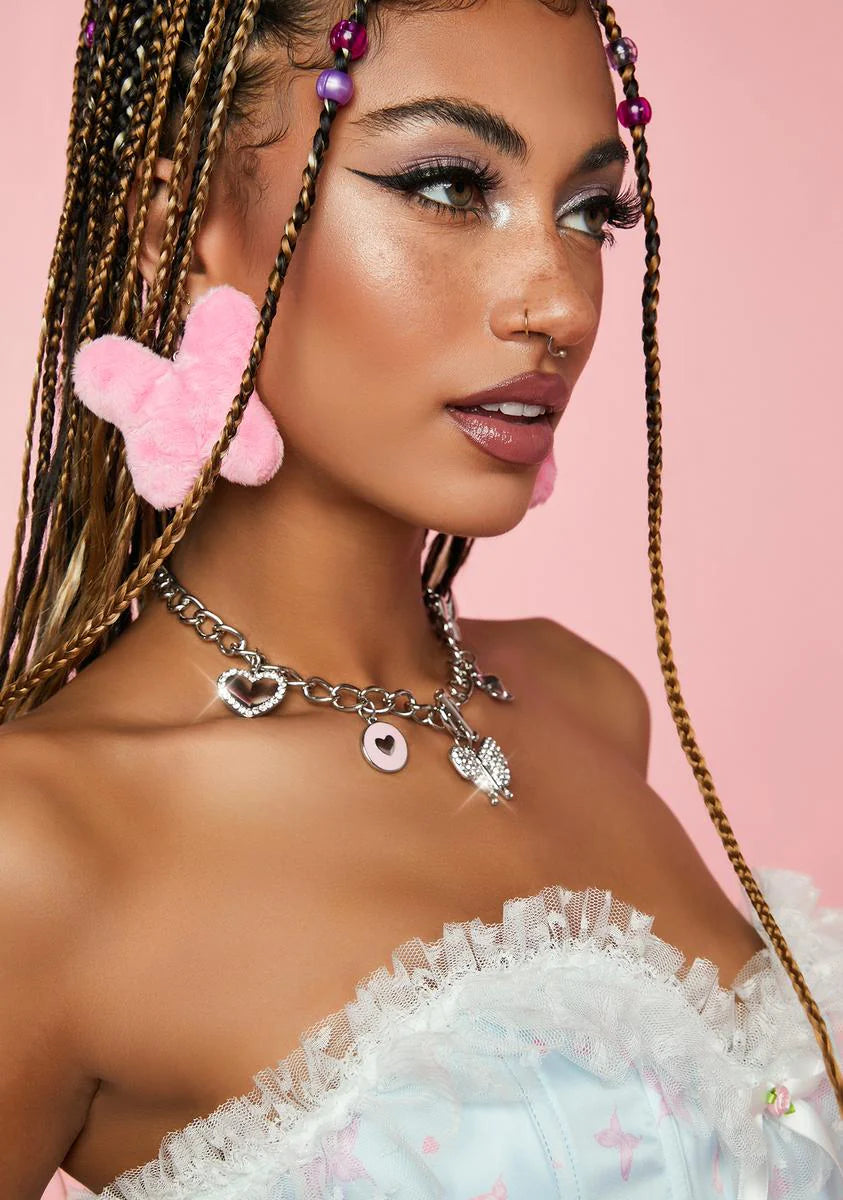 Just Floating By Fuzzy Earrings