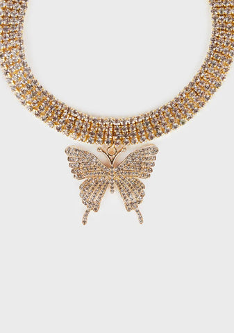 Head Of State Sparkly Choker