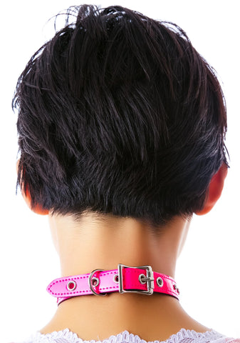 So Clueless Double Rhinestone Choker