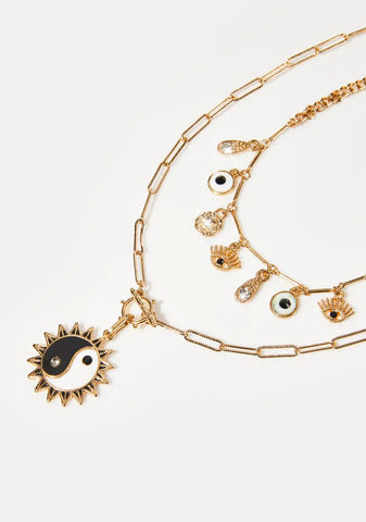 Seeing Double Necklace