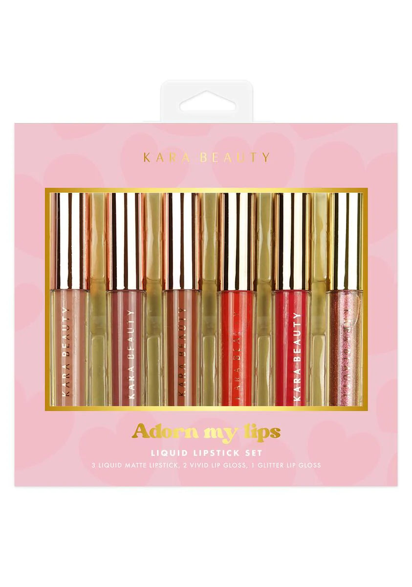 Adorn My Lips Liquid Lipstick Set