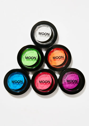 Neon White UV Hair Chalk