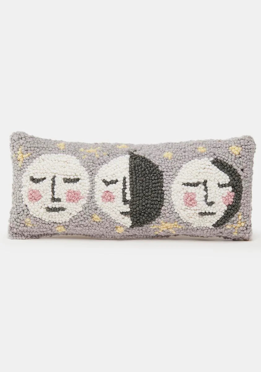 Moon Phases Hook Pillow