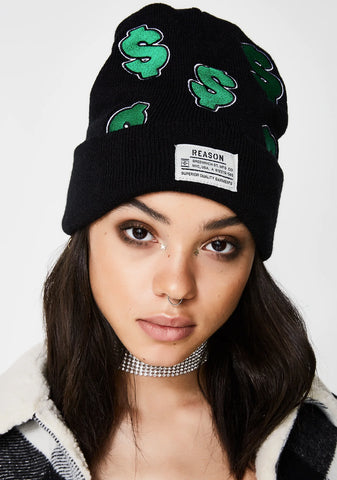 Dollar Signs Beanie