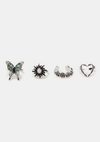 Lost With You Ring Set