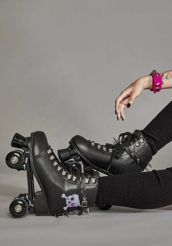 Speed Demon Spiked Roller Skates