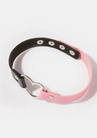 Heart Beats Harder Choker Necklace