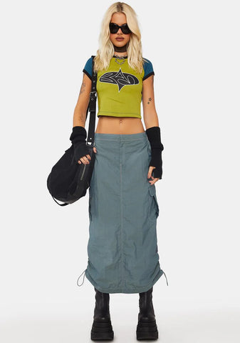 Annihilation Midi Cargo Skirt