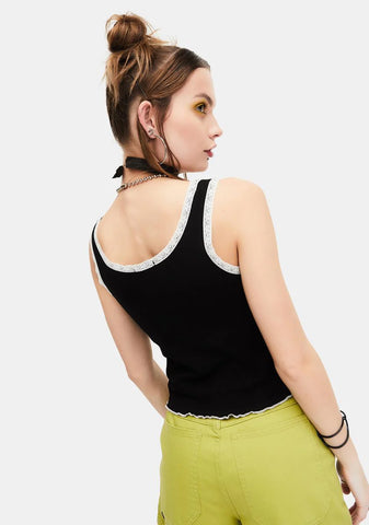 Night Owl Baby Crop Tank