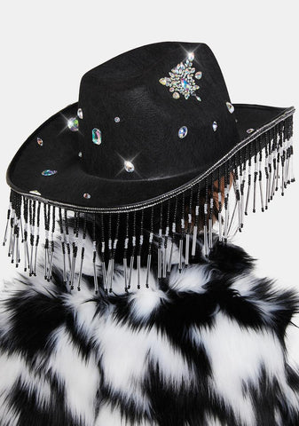Midnight Dusty Fanfare Rhinestone Cowboy Hat
