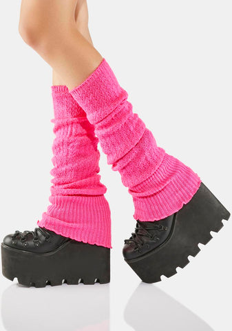 Just For You Knit Leg Warmers