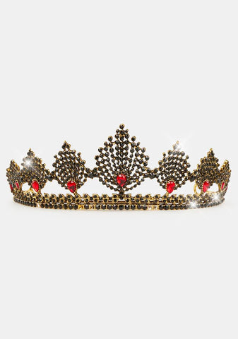 Noble Court Rhinestone Crown