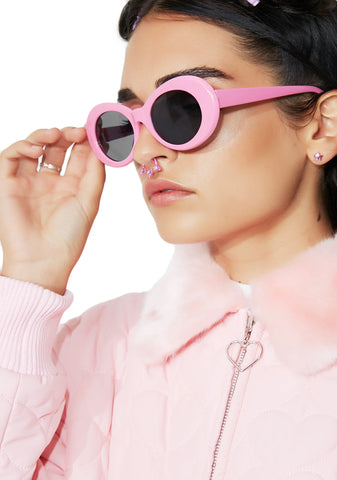 Bubblegum Nevermind Sunglasses
